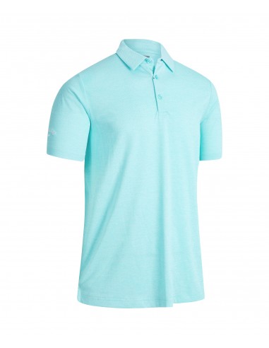 Heathered Jacquard Polo med brodyr