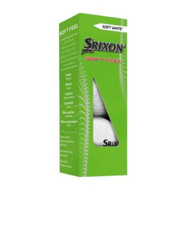 Srixon Soft Feel [12-pack] LOGOBOLLAR