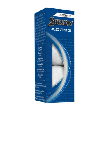 Srixon AD333 [12-pack] LOGOBOLLAR