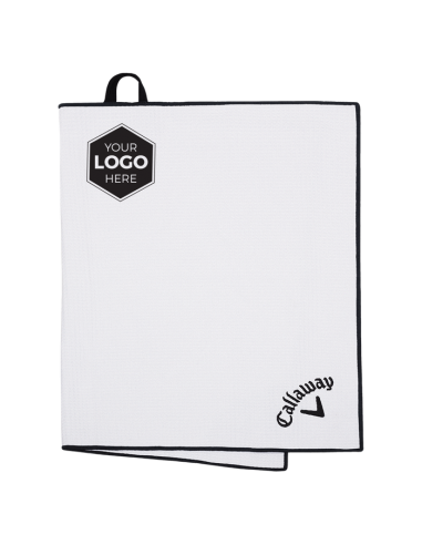 Callaway Player towel med brodyr