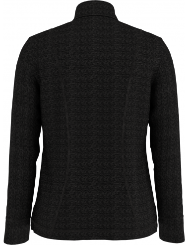 Midweight Waffle fleece med brodyr