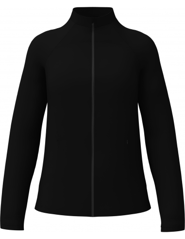 Soft shell windjacket med brodyr